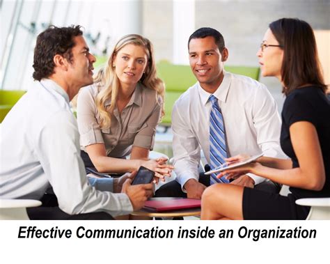 Effective Communication inside an Organization,communication within the