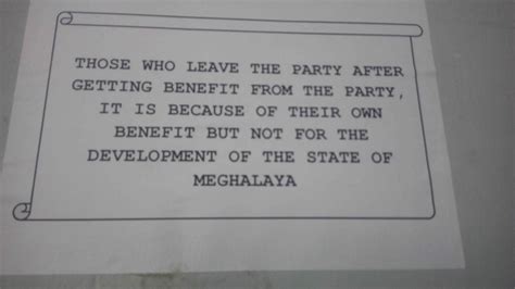 Writing On Cong Office Wall The Shillong Times