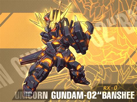 Rx 0 Unicorn Gundam 02 Banshee Mobile Suit Gundam Unicorn Wallpaper