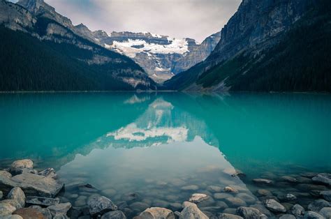 3473x2307 Lake Banff National Park Alberta Canada Mountain Reflection