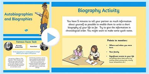Ks2 Autobiography And Biography Powerpoint Teacher Made