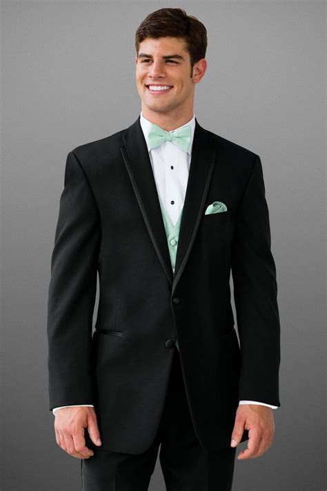Make A Statement With This Sophisticated Black Tux The Unique Satin