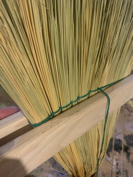 Making A Broom By Hand From Broom Corn Broom Corn Broom Brooms And