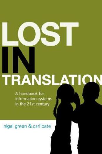 Libro Lost In Translation Nigel Green Isbn 9780978921842 Comprar En