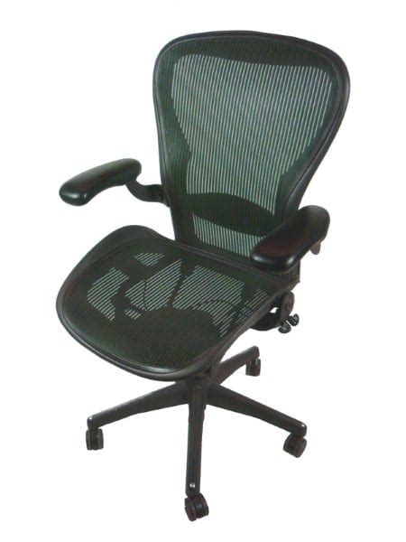 The steelcase leap and the aeron are both ergonomic, comfortable office chairs in the same price range. Herman Miller Aeron Office Chairs | Second Hand Operator ...