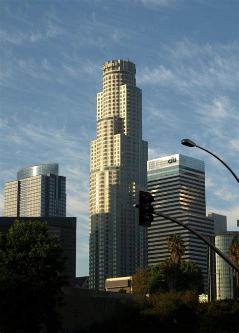 Us Bank Tower Facts Ctbuh Skyscraper Center Los Angeles Library