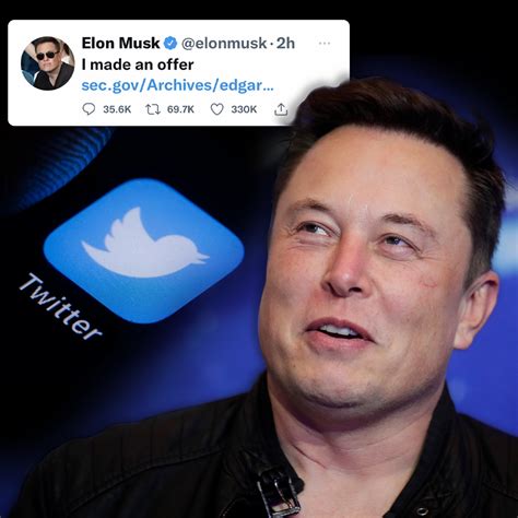 Elon Musk Moves To Buy Twitter For 43bn In Hostile Takeover And Threatens To Pull Shares If Not