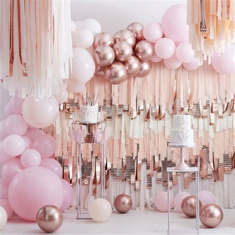 Tall Rose Gold Birthday Candles By Ginger Ray