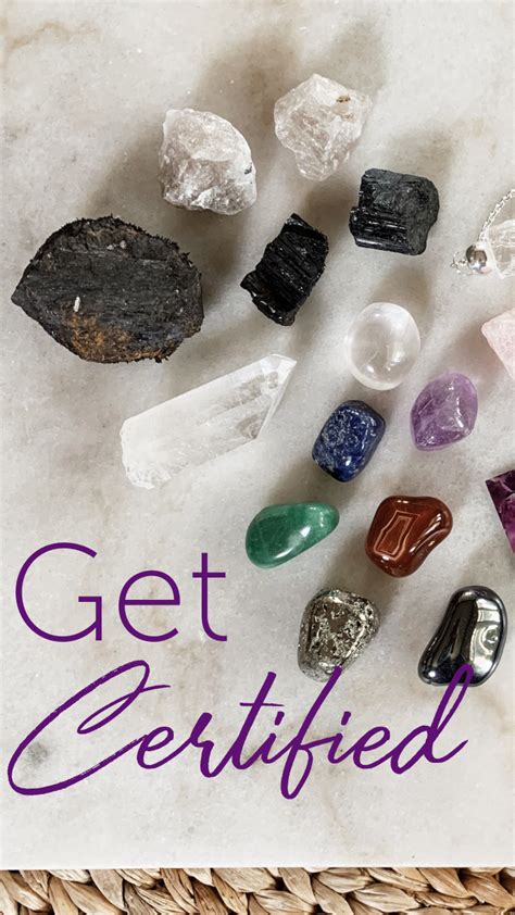 Get Certified Crystal Healing Course Crystal Healer Crystals