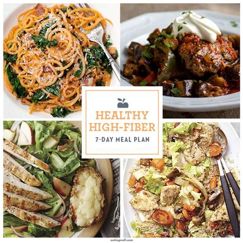 If you are always battling with your head to resolve this issue, you would be more than happy to know about the high fiber foods for kids that they will happily. Healthy High-Fiber Meal Plan | High fiber dinner, High fiber meal plan, High fiber foods