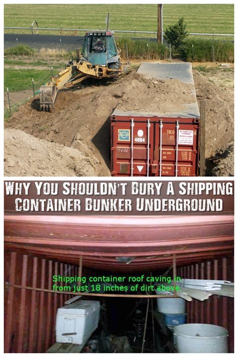 Shipping container homes are a great entry point into living in a tiny house. Why You Shouldn't Bury a Shipping Container Bunker Underground