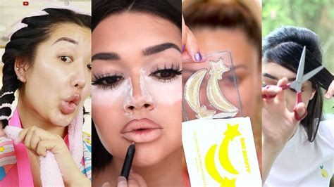 amazing makeup and hair hacks compilation youtube