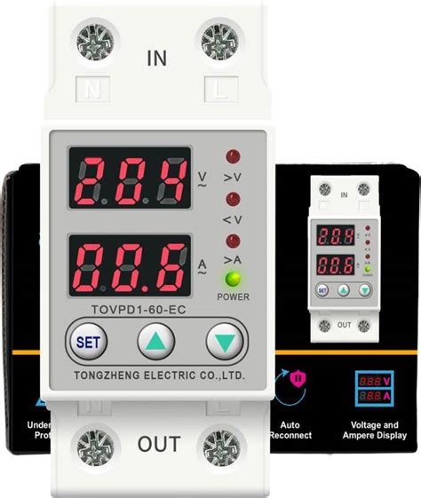 Amicismart Automatic Overunder Voltage Adjustable Setting Protection