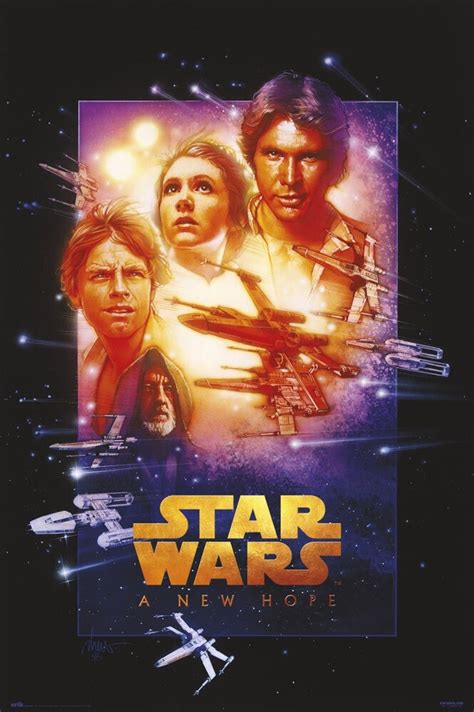 Star Wars épisode Iv Un Nouvel Espoir Poster Affiche All Poster