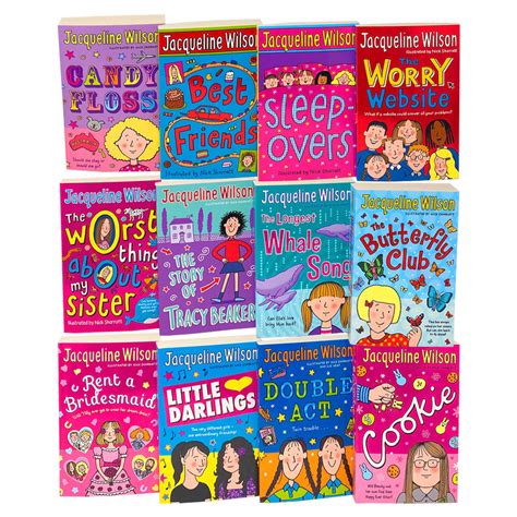 Jacqueline Wilson 12 Books Box Collection Set Pack Illustrated By Nick