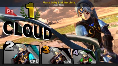 Fierce Deity Link Recolors [super Smash Bros Ultimate] [mods]