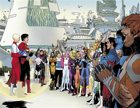News Watch First Look At Dc Comics Legion Of Super Heroes 1 Comic