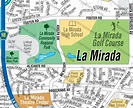 La Mirada Map, Los Angeles County, CA – Otto Maps
