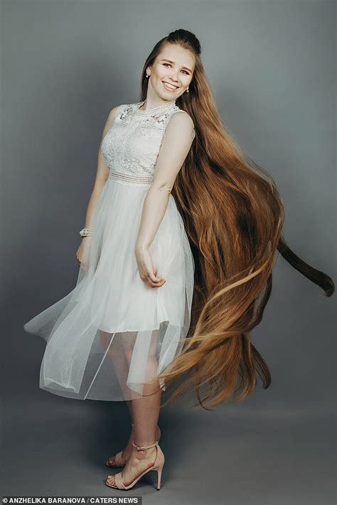 A Real Life Rapunzel Russian Woman Hasnt Cut Her Hair For 23 Years