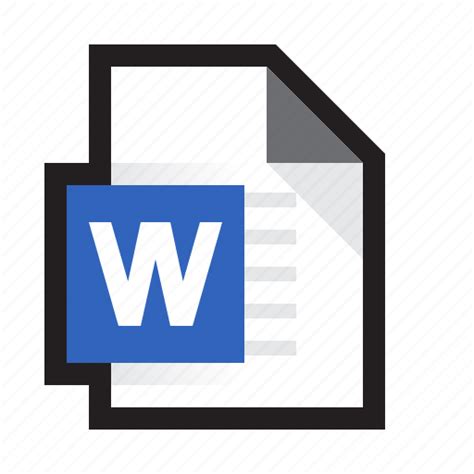 Document Docx Microsoft Processor Text Word Write Icon Download