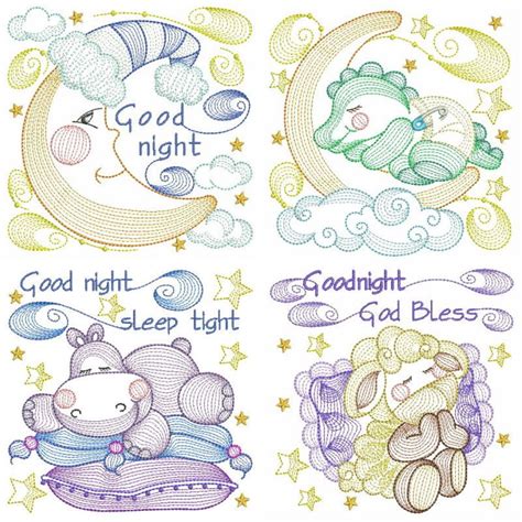 Rippled Little Dreamers Set 10 Designs 3 Sizes Products Swak