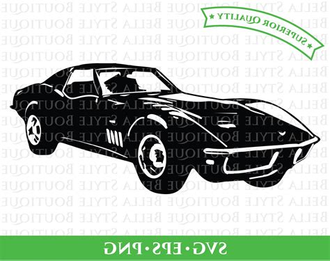 Corvette Stingray Logo Vector At Collection Of