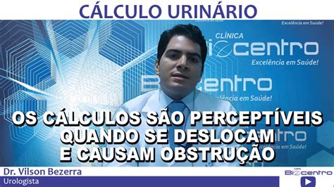 Cálculo Urinário Causas e tratamento Dica Biocentro YouTube