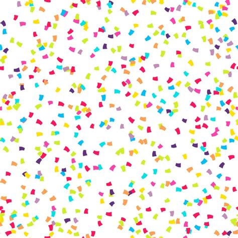 Confetti Seamless Background — Stock Vector © Huhulin 40654437