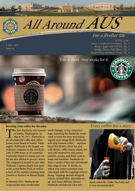 Newsletter Cover Page By Rabeemorra On Deviantart