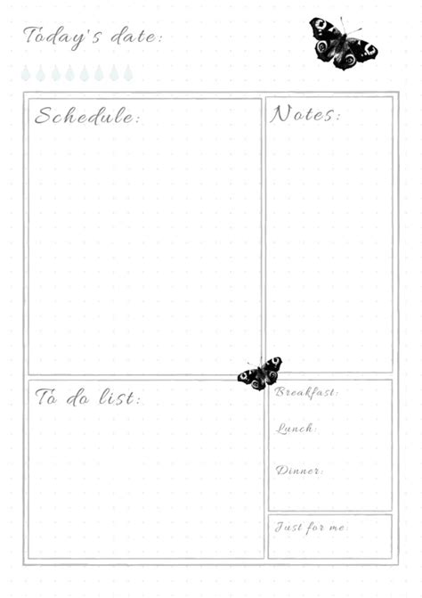Free Printable Bullet Journal Pages Beautiful Simple Free Printable