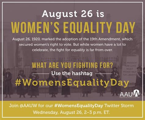 Happy Womens Equality Day August 26