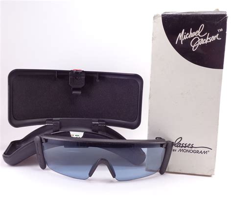 Michael Jackson Sunglasses By Monogram Collection Sunglasses Etsy