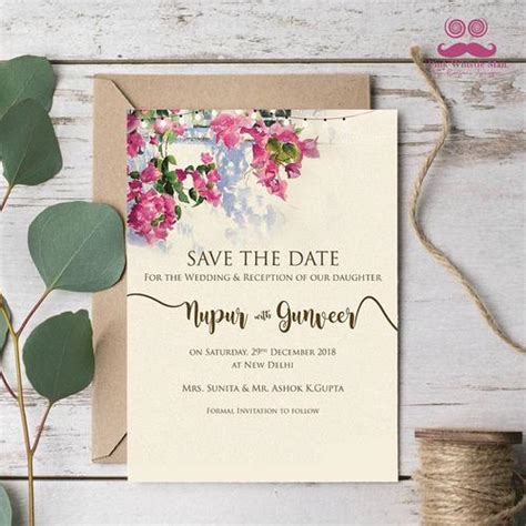 40 Best Save The Date Invites For Your Indian Wedding