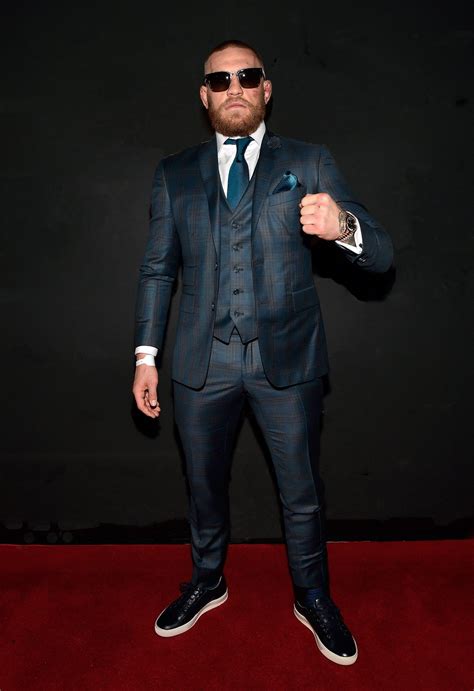 Conor Mcgregors Post Fight Suit Was A One Two Style Punch