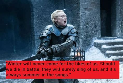 25 Fascinating Brienne Of Tarth Quotes Nsf News And Magazine