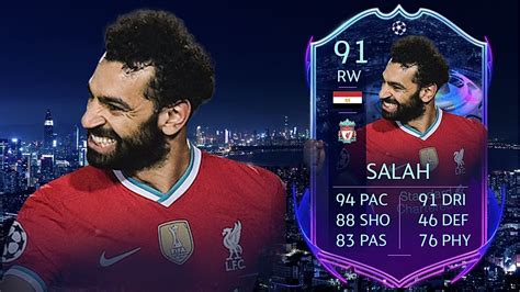 Fifa 21 Mohamed Salah 91 Rttf Player Review I Fifa 21 Ultimate Team