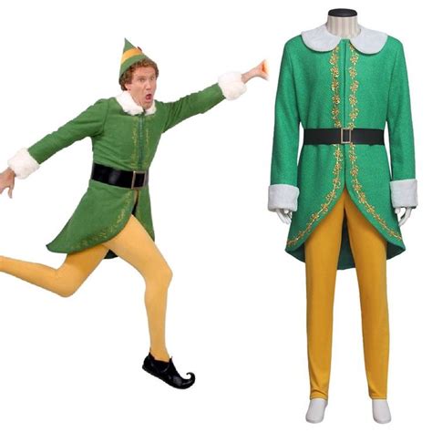Elf Green Cosplay Costume Men Prince Halloween Carnival Party Outfit