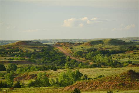 The Gypsum Hills Attractions And Scenic Byways In Kansas