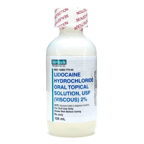 Lidocaine Lidocaine Hydrochloride Oral Topical Solution Usp 2