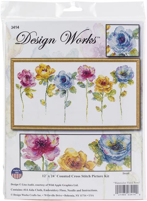 Design Works Counted Cross Stitch Kit 12 X24 OfficeSupply Com