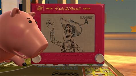 Ohio Art Etch A Sketch Screen In Toy Story 2 1999