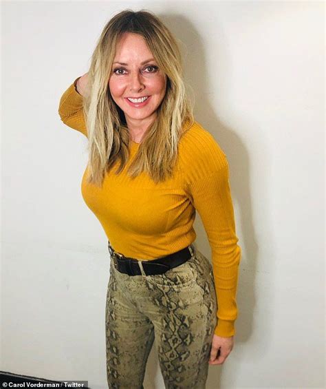 Carol Vorderman 58 Puts On Stylish Display After Showing Off Curves