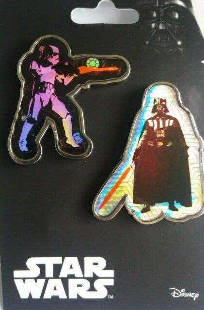 Uk Disney Star Wars Pins Pin Set Darth Vader Stormtrooper New Ebay