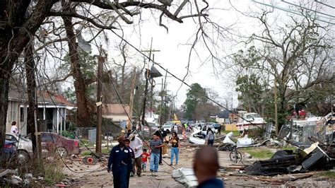 Tornadoes Tear Through New Orleans And Louisiana World News Sky News