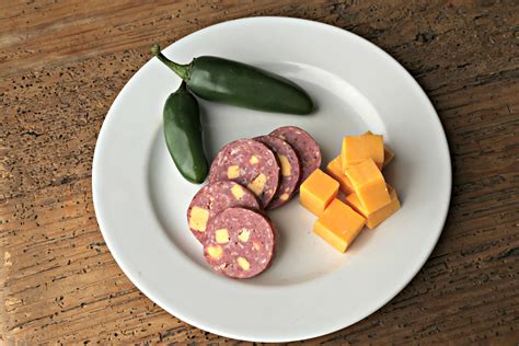 Jalapeno And Cheese Summer Sausage Great Frontier Meats