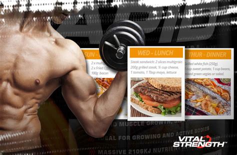 How To Gain Weight Skinny Guy Meal Plan Vitalstrength Blog
