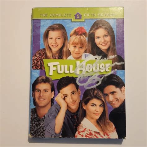 FULL HOUSE SEASON Autographed By Candace Cameron Bure D J Tanner