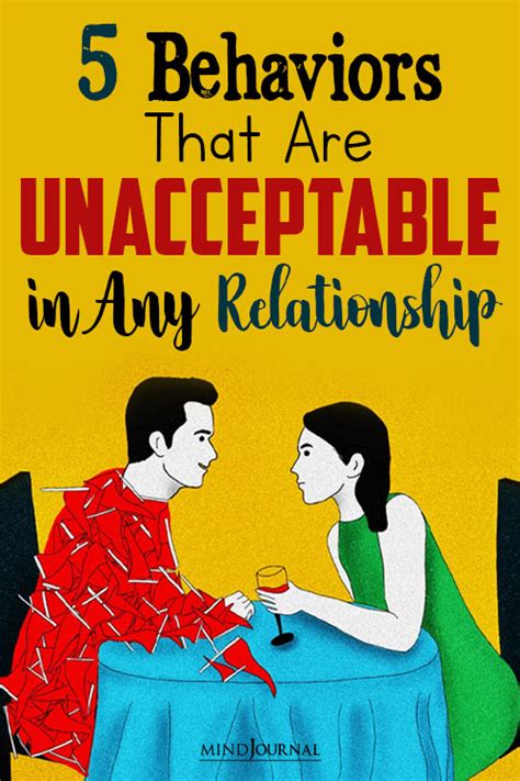 Unacceptable Behavior In A Relationship 5 Toxic Behaviors