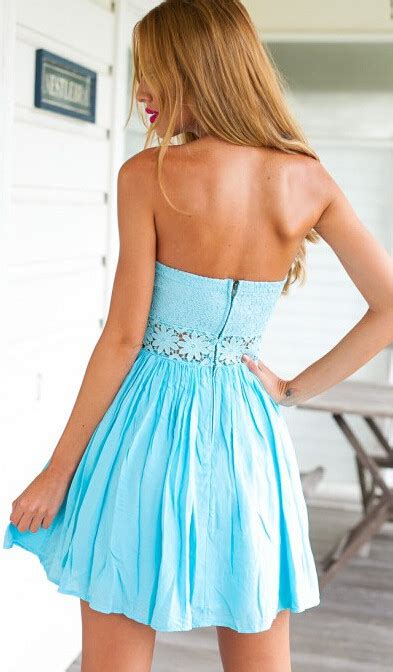 Sexy Beach Strapless Lace Dress 4924876 On Luulla