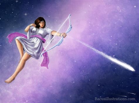 Celestial Archer By Bacusillustrations On Deviantart